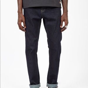 Cotton on men’s slim fit dark blue denim size 28